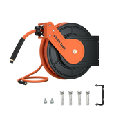 Retractable Air Hose Reel-Alloy Steel Reel-3/8in-50ft